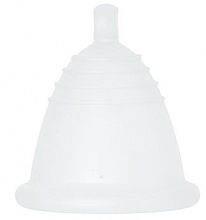 Менструальная чаша с шариком, размер XL, прозрачная - MeLuna Classic Shorty Menstrual Cup Ball — фото N1