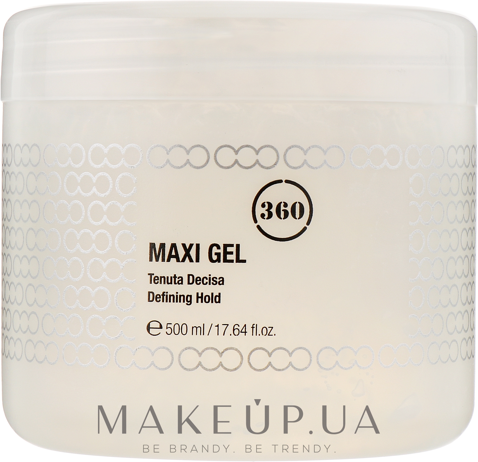 Гель для укладки волос сильной фиксации - 360 Maxi Gel — фото 500ml