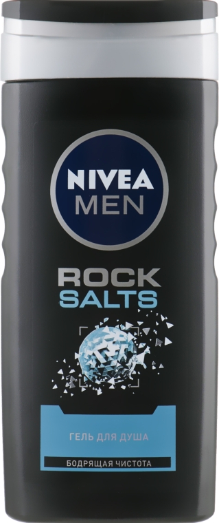 Гель для душа "Rock Salts" - NIVEA MEN Shower Gel  — фото N1