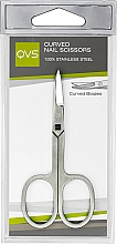 Парфумерія, косметика Ножиці для нігтів, з прямими лезами - QVS Curved Nail Scissors