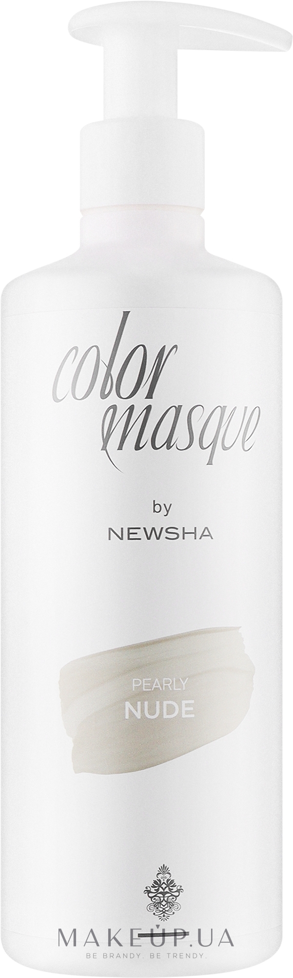 Цветная маска для волос - Newsha Color Masque Pearly Nude — фото 500ml