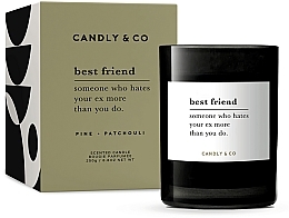 Парфумерія, косметика Ароматична свічка - Candly & Co No.4 Best Friend