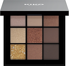 Палетка тіней - Kiko Milano Glamour Multi Finish Eyeshadow Palette — фото N1