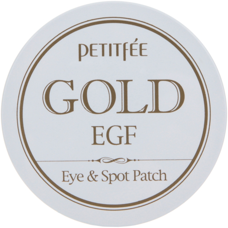 Гидрогелевые патчи для глаз с золотом - Petitfee & Koelf Gold&EGF Eye&Spot Patch  — фото N2