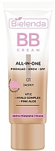 Парфумерія, косметика Bielenda All In One BB Cream - Bielenda All In One BB Cream