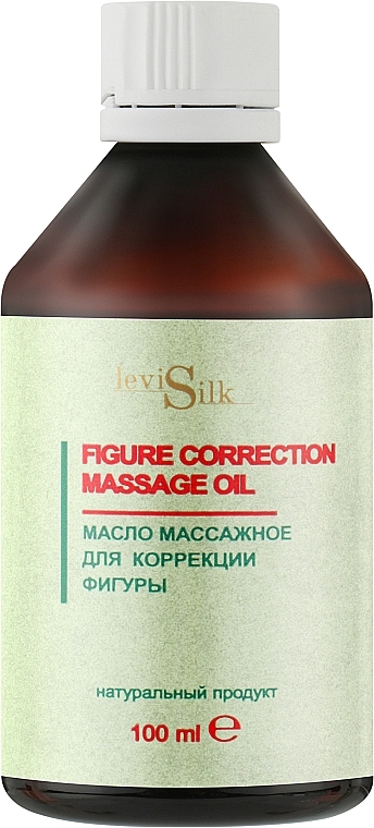 Олія масажна для корекції фігури - Levi Silk Figure Correction Massage Oil — фото N1