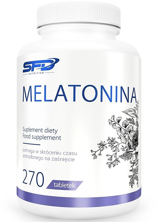 Харчова добавка "Мелатонін" - SFD Nutrition Melatonina — фото N1