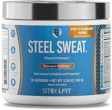 Парфумерія, косметика Передтренувальний комплекс - SteelFit Steel Sweat Spicy Strawberry Mango Thermogenic Pre-Workout