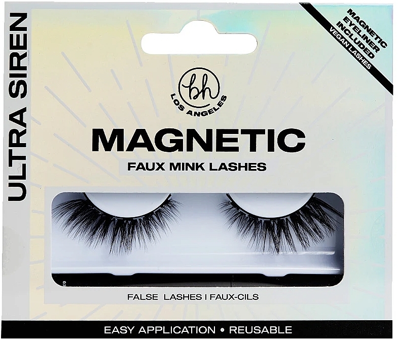 Накладные ресницы - BH Cosmetics Magnetic Lashes Ultra Siren — фото N1