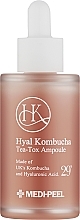 Восстанавливающая сыворотка для укрепления и успокоения кожи с комбучей - MEDIPEEL Liposome Hyal Kombucha Tea-Tox Ampoule — фото N1