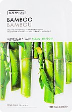 Духи, Парфюмерия, косметика Маска-салфетка для лица бамбук - The Face Shop Real Nature Mask Sheet Bamboo