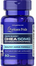 Дієтична добавка "Дегідроепіандростерон", 50 мг - Puritan's Pride DHEA — фото N1