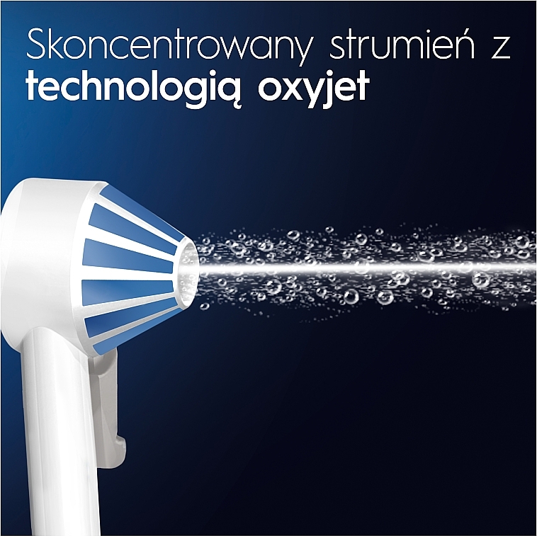 Ирригатор с технологией "Oxyjet", бело-голубой - Oral-B Power Oral Care Series 4 AquaCare Irygator MDH20.026.2 — фото N2