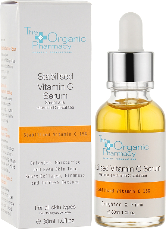 Сироватка для обличчя з вітаміном С - The Organic Pharmacy Stabilised Vitamin C — фото N2