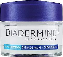 Нічний крем для обличчя - Diadermine Lift+ Naturetinol Night Cream — фото N1