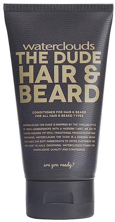 Кондиціонер для волосся й бороди - Waterclouds The Dude Hair And Beard Conditioner — фото N1