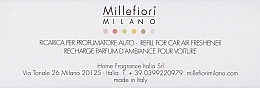 Картридж для аромадифузора в авто "Лес и специи" - Millefiori Milano Icon Refill Legni & Spezie — фото N1