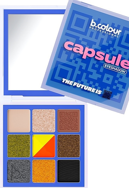 Палетка тіней для повік - 7 Days B.Colour Capsule Eyeshadow Palette — фото N1