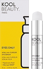 Антивікова сироватка для очей - Kool Beauty Eye Only Eye Serum — фото N2