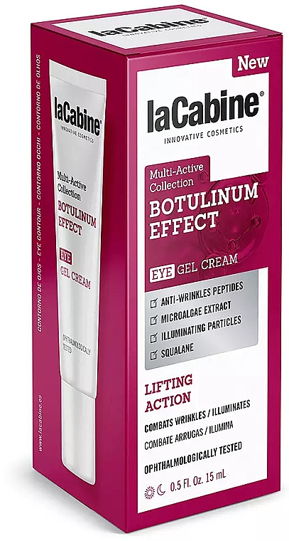 Гель-крем для повік - La Cabine Botulinum Effect Eye Gel Cream — фото N2
