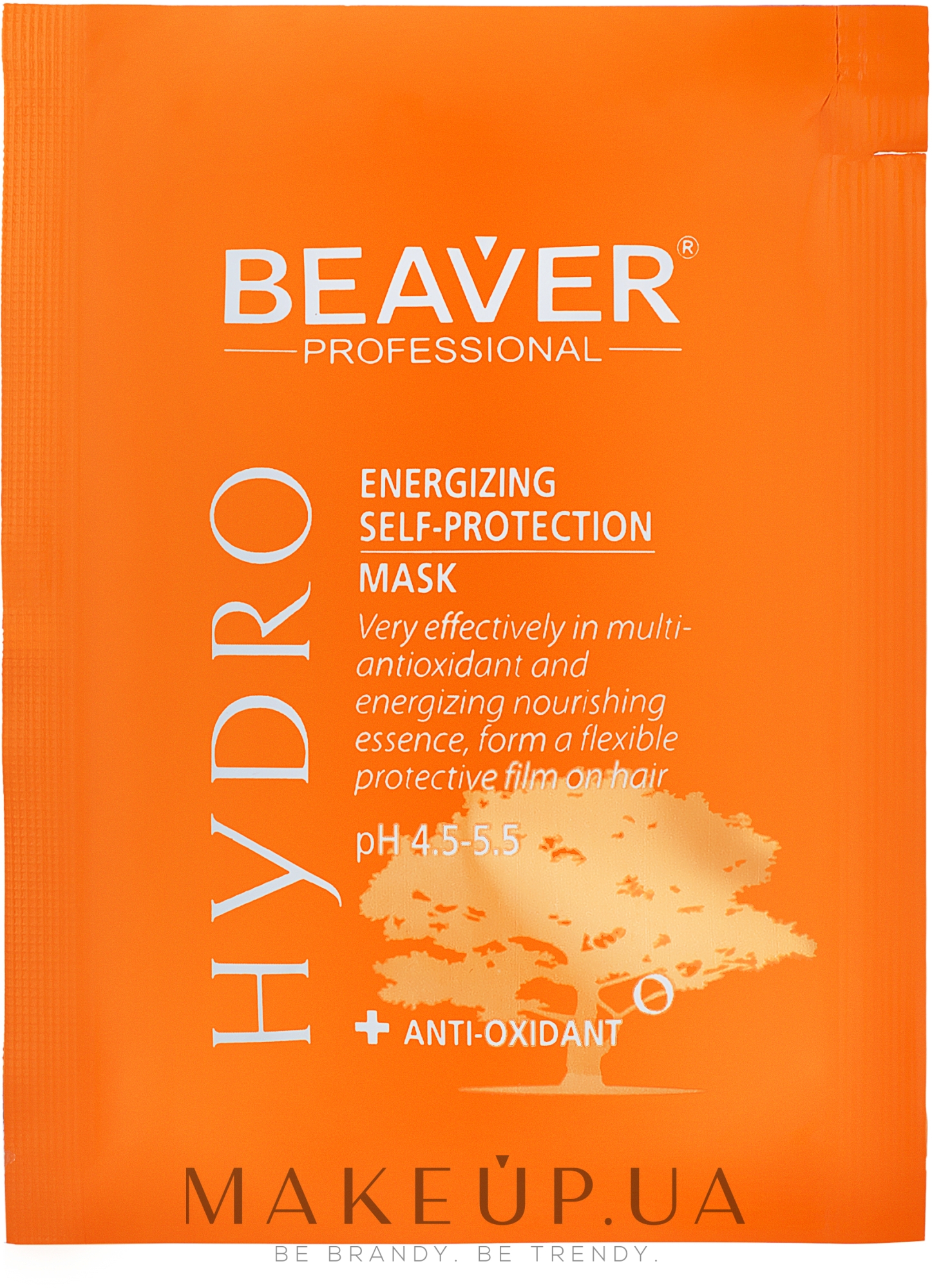 Питательная антиоксидантная мульти-защитная маска с UV-фильтром - Beaver Professional Hydro Mask — фото 30ml