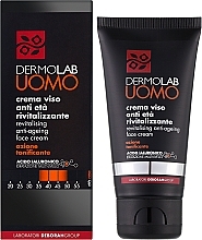Антивозрастной крем для лица - Deborah Dermolab Uomo Revitalising Anti-Ageing Face Cream — фото N2