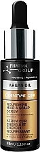 Парфумерія, косметика Сироватка для волосся живильна - Pharma Group Laboratories Argan Oil + Coenzyme Q10 Hair & Scalp Serum