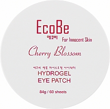 Парфумерія, косметика Гідрогелеві патчі під очі - Eco Be Ekel Cherry Blossom Hydrogel Eye Patch