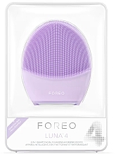 Очищувальна щітка для чутливої шкіри обличчя - Foreo Luna 4 Sensitive Skin Lavender — фото N5