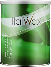 Теплий віск для депіляції у банці "Алое", ItalWax - ItalWax — фото N3