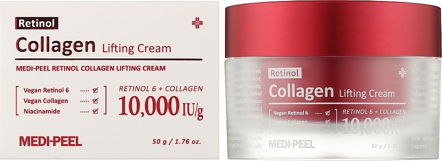 Двойной лифтинг-крем с ретинолом и коллагеном - MEDIPEEL Retinol Collagen Lifting Cream — фото N2