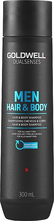 Освежающий шампунь для волос и тела - Goldwell DualSenses For Men Hair & Body Shampoo — фото N2