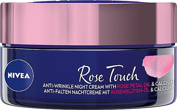 Ночной крем против морщин - NIVEA Rose Touch Anti-Wrinkle Night Cream — фото N1