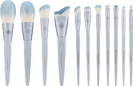 Набор кистей для макияжа, 11 шт - Eigshow Beauty Eco Pro Bamboo Fiber Ice Blue — фото N1