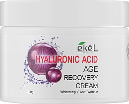 Парфумерія, косметика Крем для обличчя з гіалуроновою кислотою - Ekel Age Recovery Hyaluronic Acid