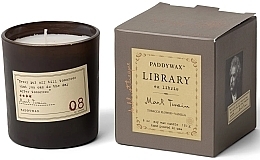 Духи, Парфюмерия, косметика Ароматическая свеча в стакане - Paddywax Library Mark Twain Candle