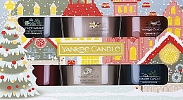 Набір - Yankee Candle Advent 6 Filled Votives Christmas Gift Set (cand/6x37g) — фото N1