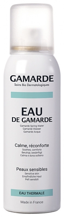 Термальная вода с успокаивающими и успокаивающими свойствами - Gamarde Spring Water