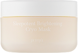 Выравнивающая тон ночная крио-маска с витамином С и ниацинамидом - Petitfee & Koelf Sleepotent Brightening Cryo Mask  — фото N1