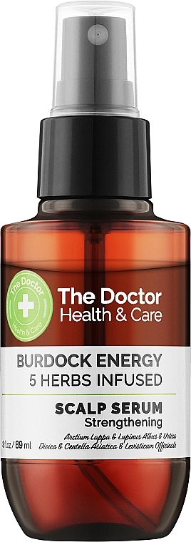 Сыворотка для кожи головы «Репейная сила» - The Doctor Health & Care Burdock Energy 5 Herbs Infused Scalp Serum