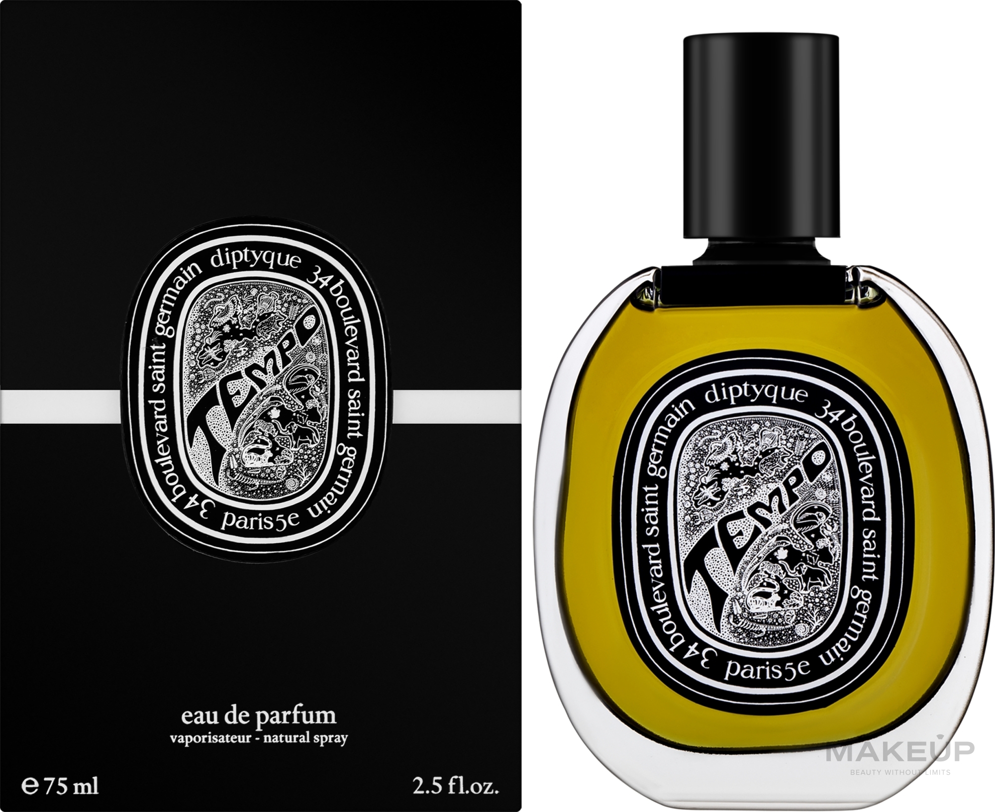 Diptyque Tempo - Парфюмированная вода — фото 75ml