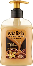 Рідке мило "Аргана й ваніль" - Malizia Liquid Soap Argan And Vaniglia — фото N1