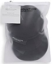 Диски для зняття макіяжу - Revolution Skincare Black Reusable Makeup — фото N1