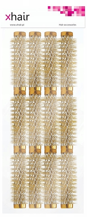 Бигуди металлические "Ежики", 6.5 см, d13, 12 шт - Xhair — фото N1