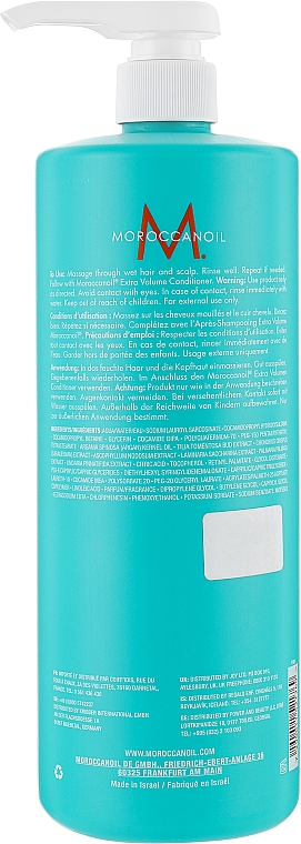 Шампунь "Екстра об'єм" - Moroccanoil Extra volume Shampoo  — фото N8