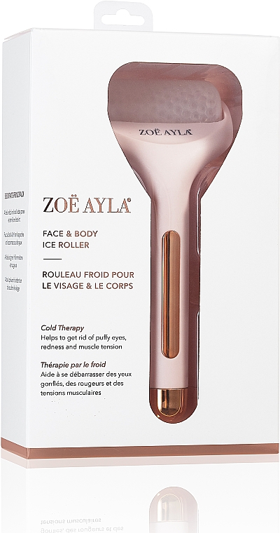 Крижаний ролик для обличчя й тіла - Zoe Ayla Face & Body Ice Roller — фото N2