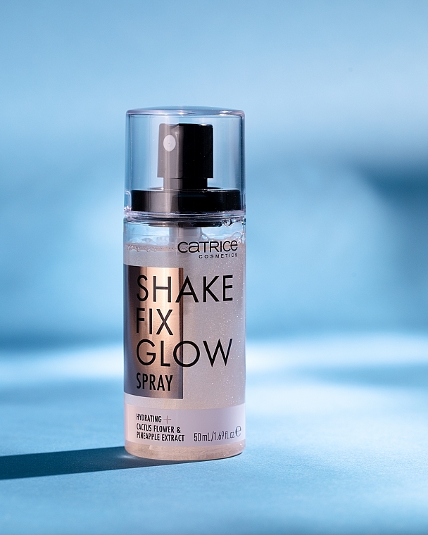 Фіксувальний спрей - Catrice Fixing Spray Shake Fix Glow — фото N6