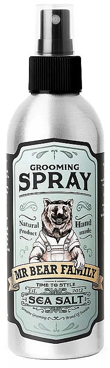 Спрей-тоник для волос с морской солью - Mr Bear Family Sea Salt Grooming Spray — фото N1