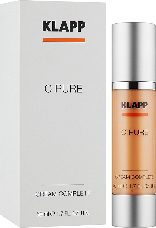 Концентрированный крем для интенсивной ревитализации кожи - Klapp C Pure Cream Complete — фото N2