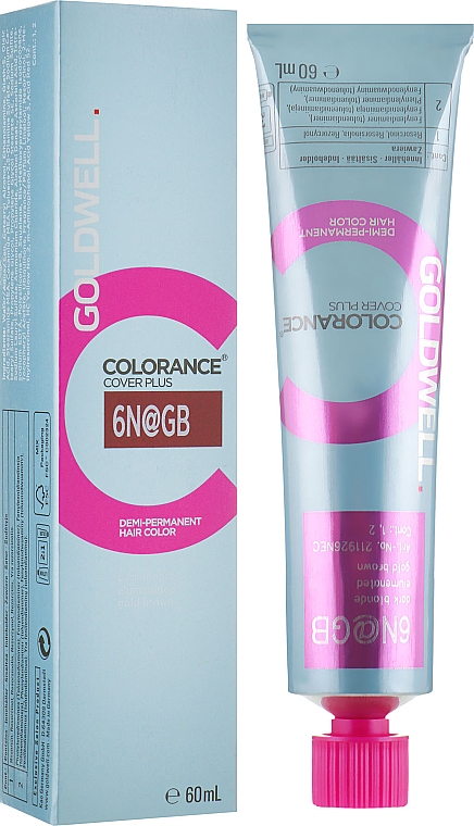 Полуперманентная краска для волос - Goldwell Colorance Demi-Permanent Hair Color — фото N2
